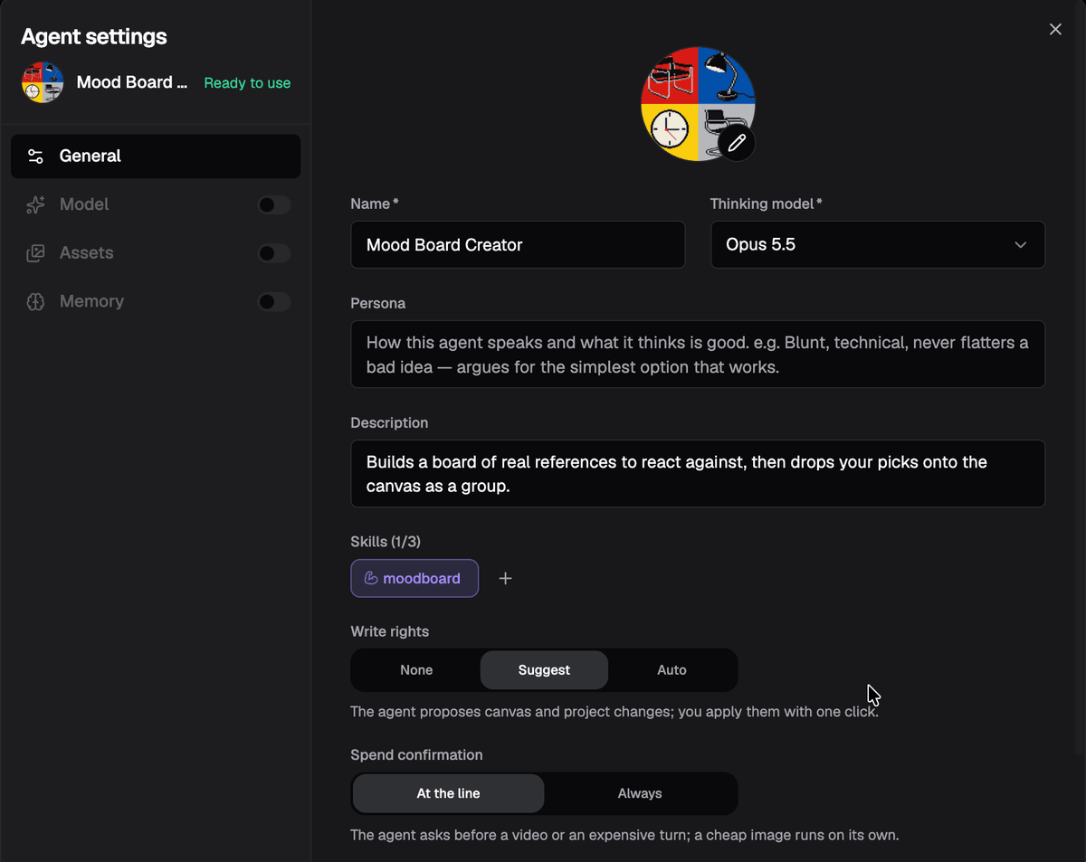 Setting up a custom Framo agent's skills and references
